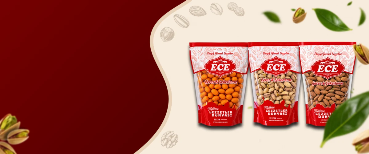 Özenle Seçilmiş Yeni Mahsül Kuruyemişler